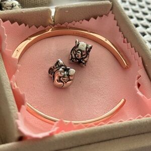Pandora silver elephant charm